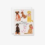 Happy Howlidays Dog Pun Christmas Card