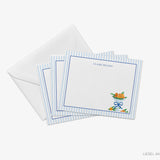 Holiday Orange Clove Bowl Personalized Flat Notes