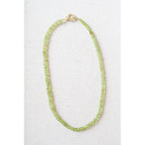 Peridot Beaded Necklace