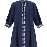 Campbell Dress - Navy