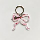 Keychain & Needle Threader: Pink Bow