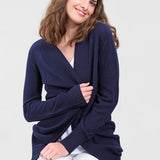 Cashmere Cardigan - Navy