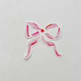 Sticker: Watercolor Pink Bow