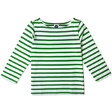 Green Breton Stripe Shirt by NAVYBLEU