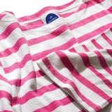 Pink Breton Stripe Shirt by NAVYBLEU