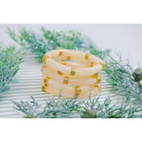 Creme Brulee Bamboo Stretch Bracelet