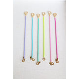 Enamel Box Chain Bracelet