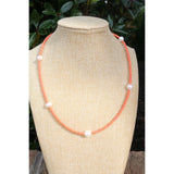 Kick Off Pearl Choker Necklace