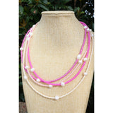 Kick Off Pearl Choker Necklace