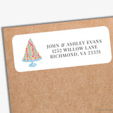 Macaron Tower Return Address Labels