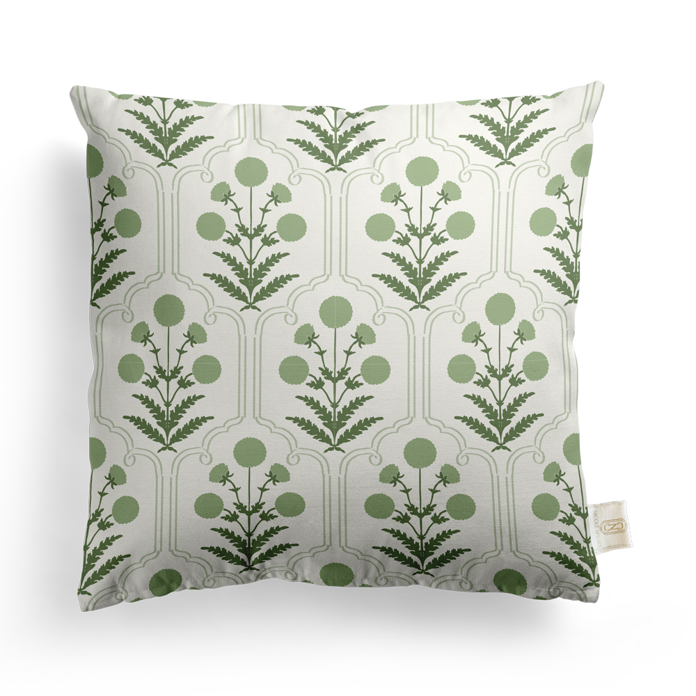 Moroccan Floral Pillow Cover | Featuring Fiesta Colorway