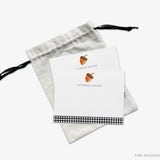 Personalized Acorn Flat Notes