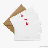 Personalized Apple Teacher Flat Notes