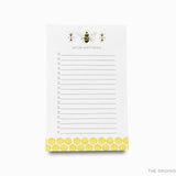 Personalized Bee Notepad
