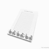 Personalized Bicycle Notepad