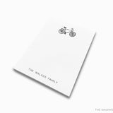 Personalized Bicycle Notepad