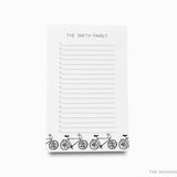 Personalized Bicycle Notepad
