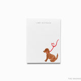 Personalized Dog Lover Notepad