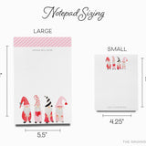 Personalized Gnome Lover Notepad