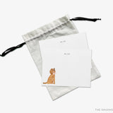 Personalized Goldendoodle Flat Notes