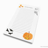 Personalized Halloween Notepad