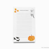 Personalized Halloween Notepad