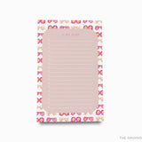 Personalized Heart Sunglasses Notepad