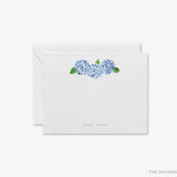 Personalized Hydrangea Flat Notes