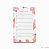 Personalized Ice Cream Cone Notepad
