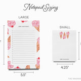 Personalized Ice Cream Cone Notepad