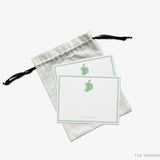 Personalized Ireland Flat Notes