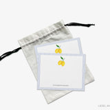 Personalized Lemon Flat Notes