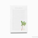 Personalized Palm Tree Notepad