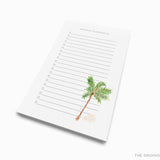 Personalized Palm Tree Notepad