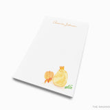 Personalized Peach Bellini Cocktail Notepad