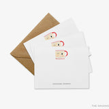 Personalized Santa Mug Christmas Flat Notes