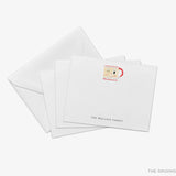 Personalized Santa Mug Christmas Flat Notes