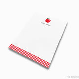 Personalized Teacher Apple Notepad