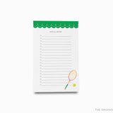 Personalized Tennis Notepad