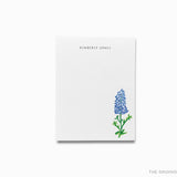 Personalized Texas Bluebonnet Notepad