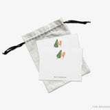 Personalized Tree Squirrel Flat Notes