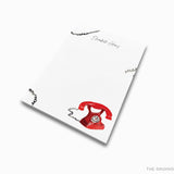 Personalized Vintage Telephone Notepad