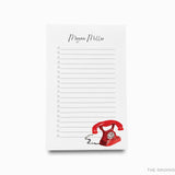Personalized Vintage Telephone Notepad