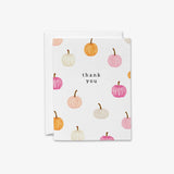 Pink Pumpkin Thank You Card