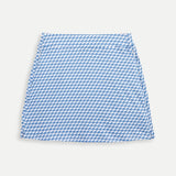 Wave Print Skort