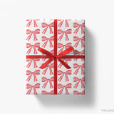 Red Bow Gift Wrap