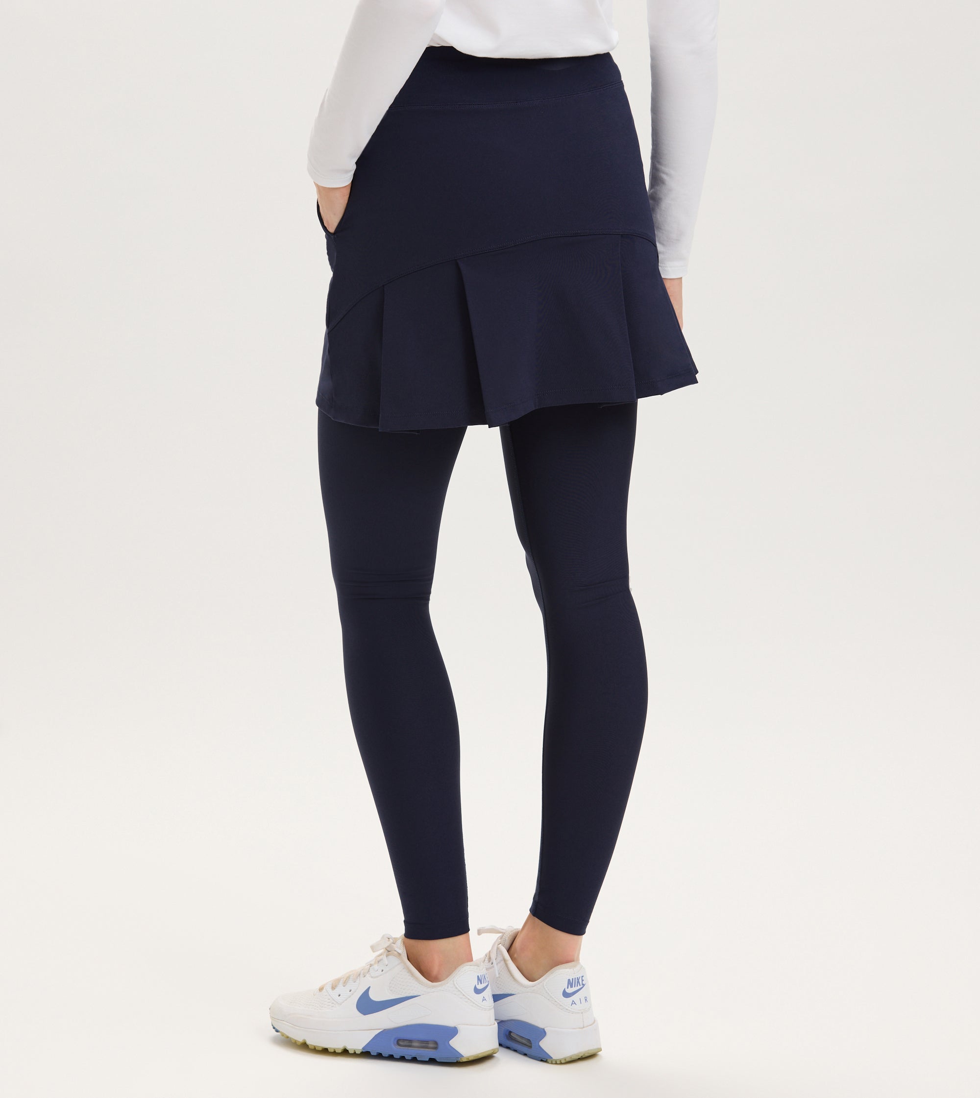 Pleat Back Skirted Legging – The Preppy Podcast | Shop Preppy