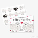 Sheep Valentine's Day Cards