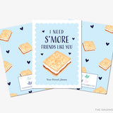 S'more Pun Valentine's Day Cards