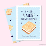 S'more Pun Valentine's Day Cards